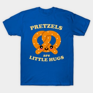 Pretzels are Little Hugs Funny Cute Pretzel Art T-Shirt